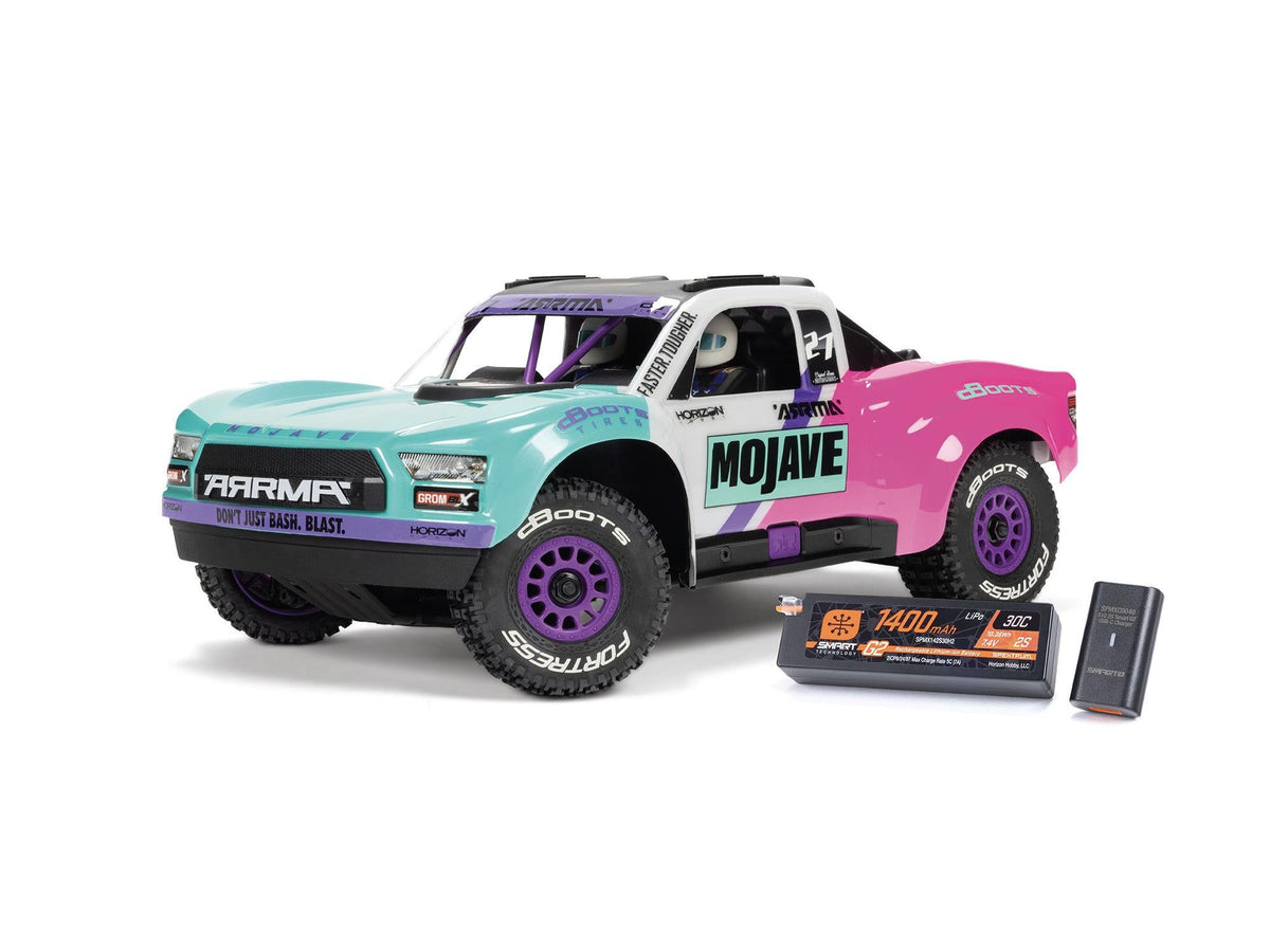 Arrma 1/16 Mojave Grom 223S BLX 4X4 Dt With Battery/Charger Teal C-ARA2304ST1