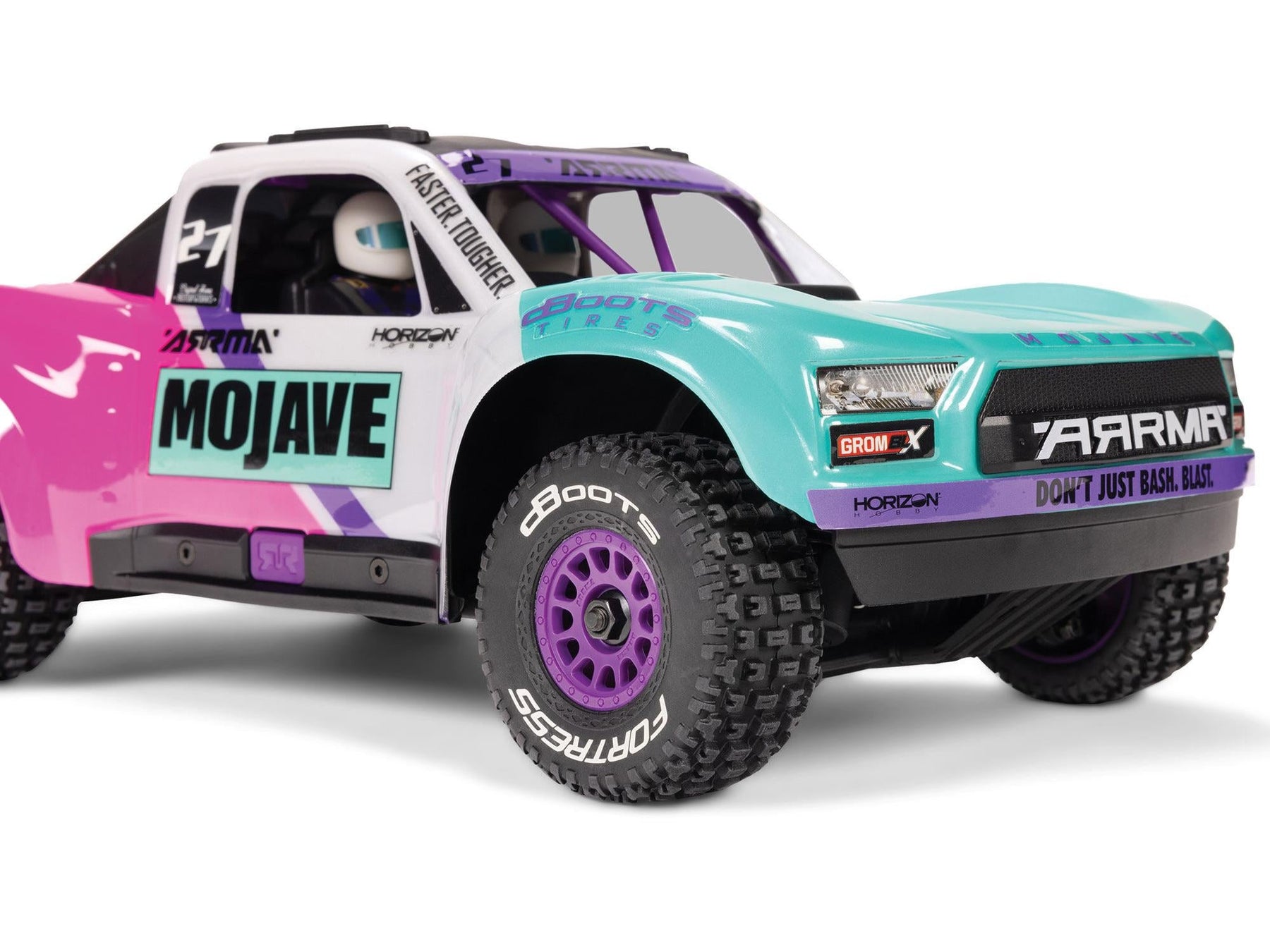 Arrma 1/16 Mojave Grom 223S BLX 4X4 Dt With Battery/Charger Teal C-ARA2304ST1