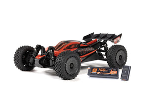 Arrma 1/18 Typhon Grom 223S Blx 4X4 With Batt/Charger Red C-ARA2306ST1