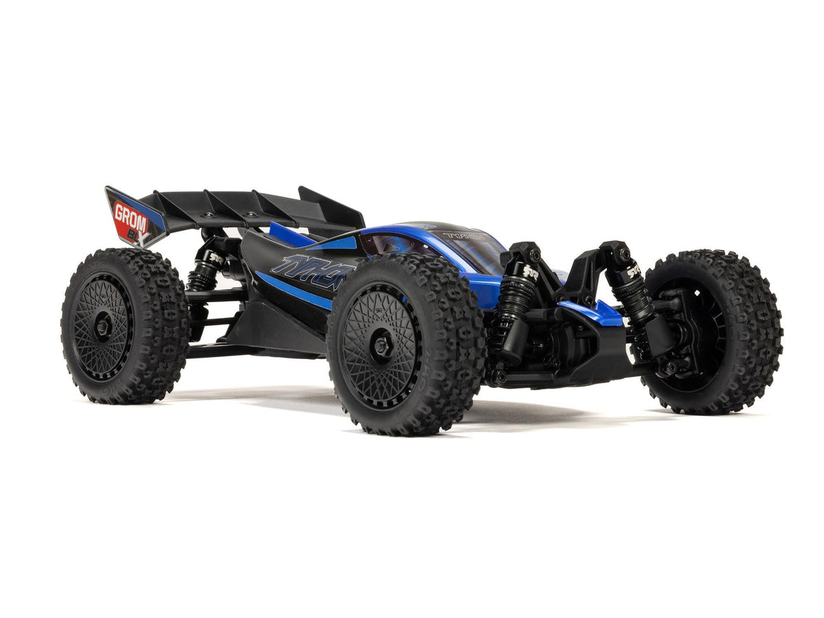Arrma 1/18 Typhon Grom 223S Blx 4X4 With Batt/Charger Blue C-ARA2306ST2