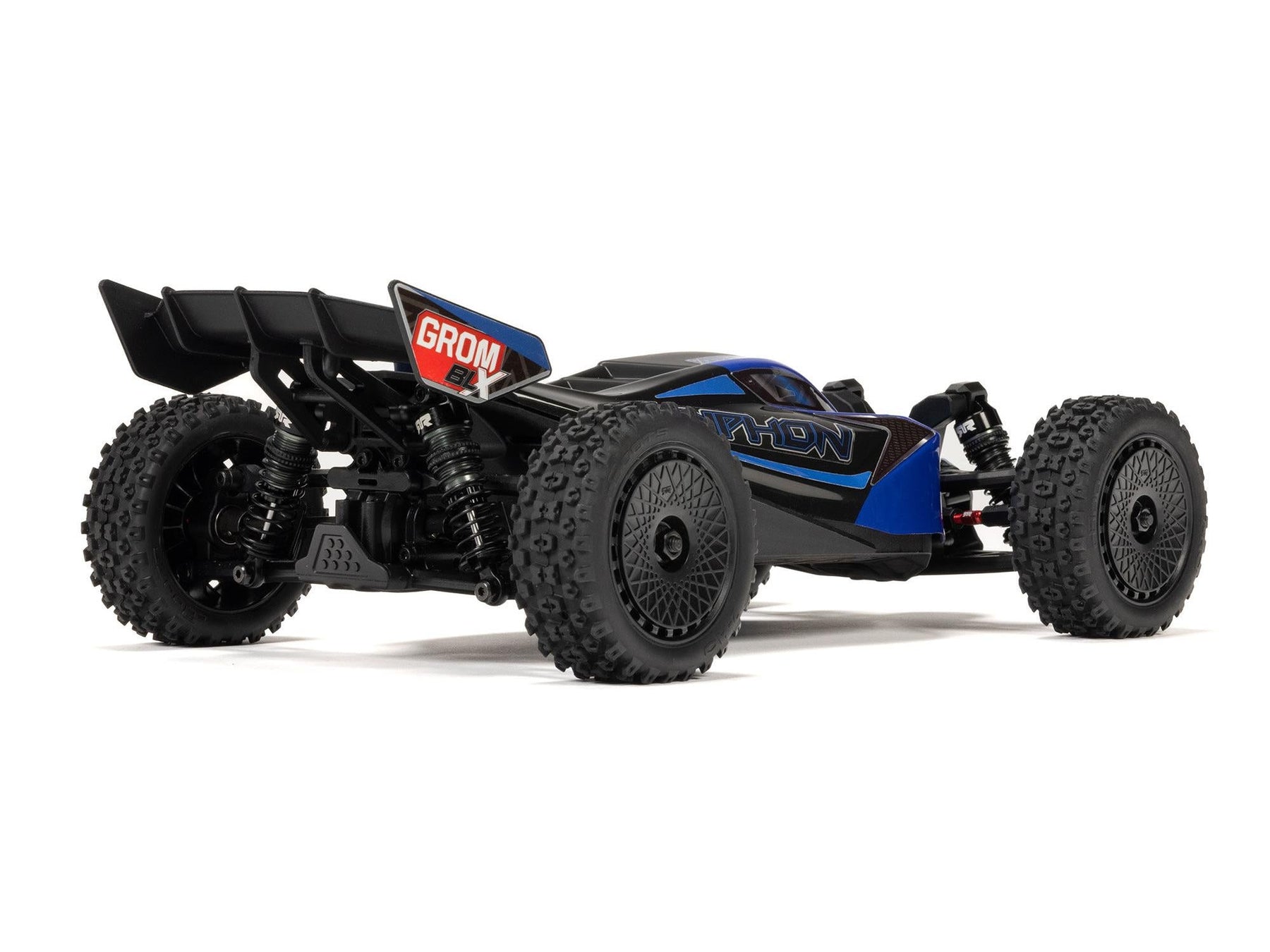Arrma 1/18 Typhon Grom 223S Blx 4X4 With Batt/Charger Blue C-ARA2306ST2