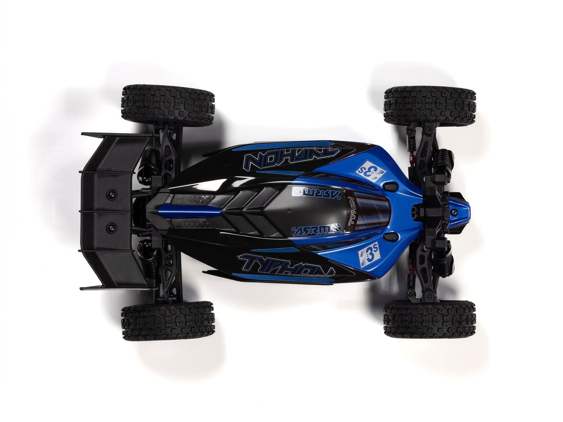 Arrma 1/18 Typhon Grom 223S Blx 4X4 With Batt/Charger Blue C-ARA2306ST2