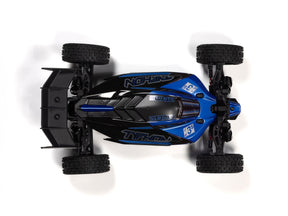 Arrma 1/18 Typhon Grom 223S Blx 4X4 With Batt/Charger Blue C-ARA2306ST2