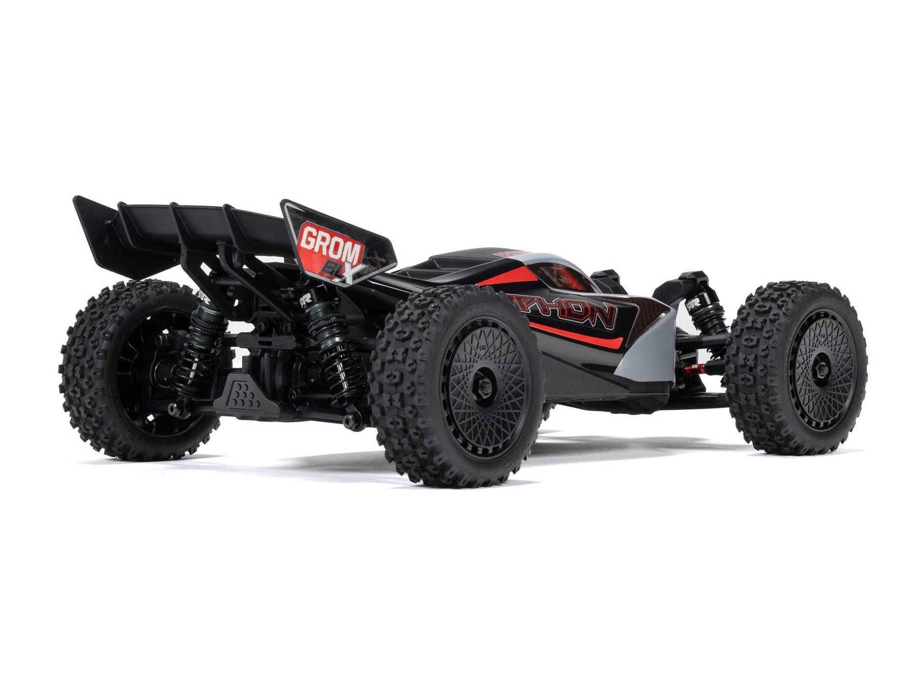 Arrma 1/18 Typhon Grom 223S Blx 4X4 Buggy (No Batt/Charg) Silver C-ARA2306T1