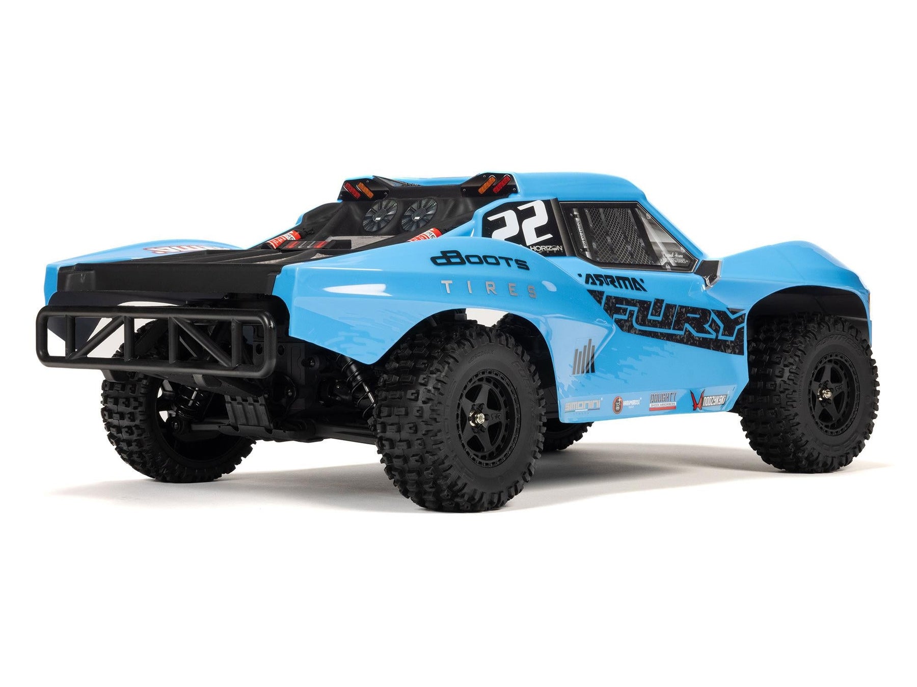 Arrma 1/10 FURY MEGA 550 4X2 SCT with Battery & Charger Blue C-ARA3221ST2