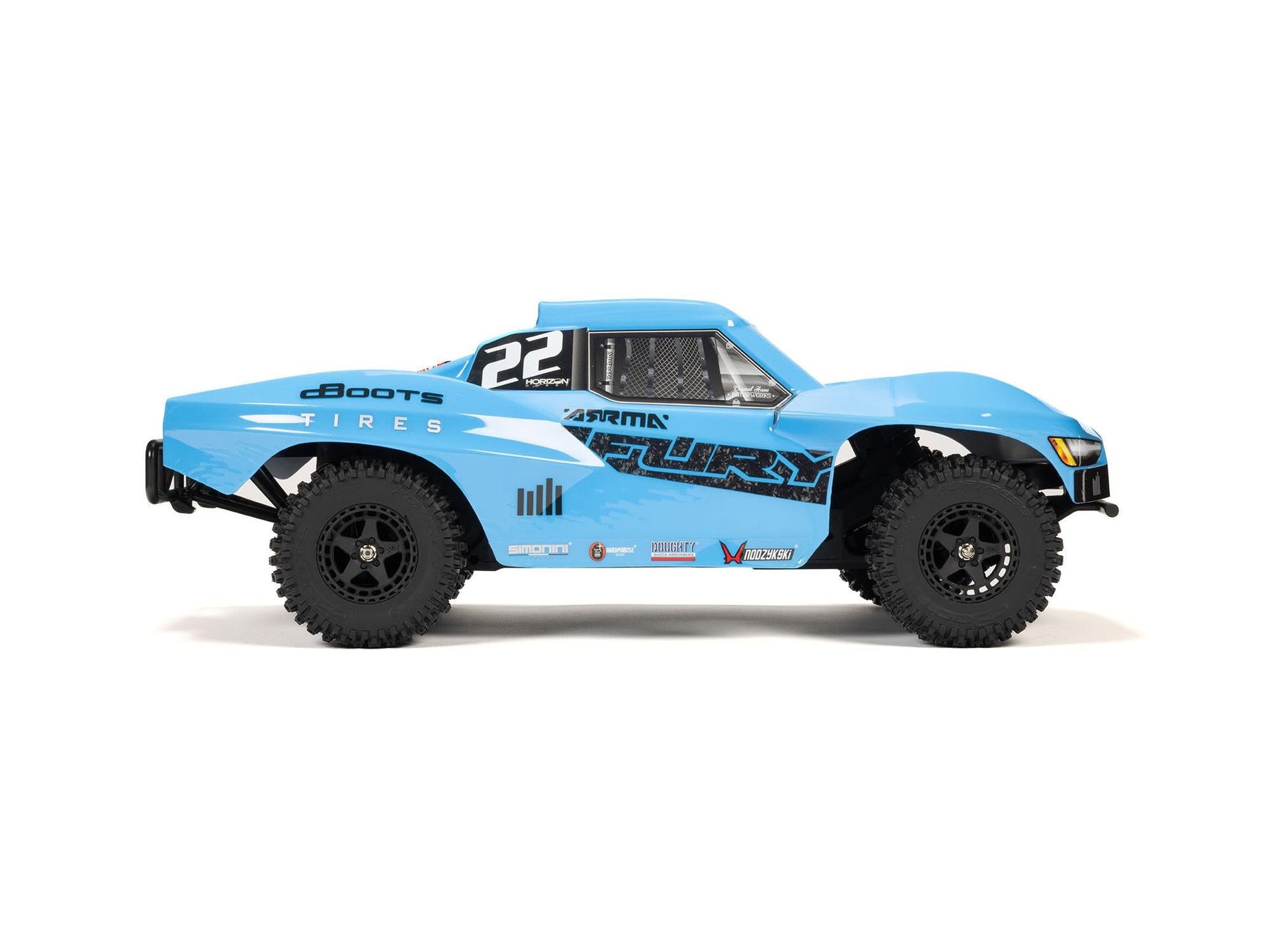 Arrma 1/10 FURY MEGA 550 4X2 SCT with Battery & Charger Blue C-ARA3221ST2