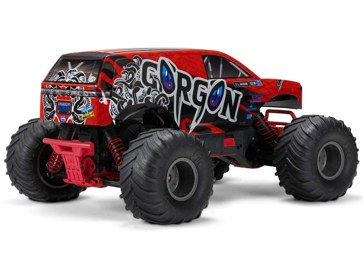 Arrma Gorgon 2Wd Mt 1/10 RTR Smart W/8.4V Batt/Usb Charger Red C-ARA3230ST2
