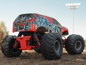 Arrma Gorgon 2Wd Mt 1/10 RTR Smart W/8.4V Batt/Usb Charger Red C-ARA3230ST2