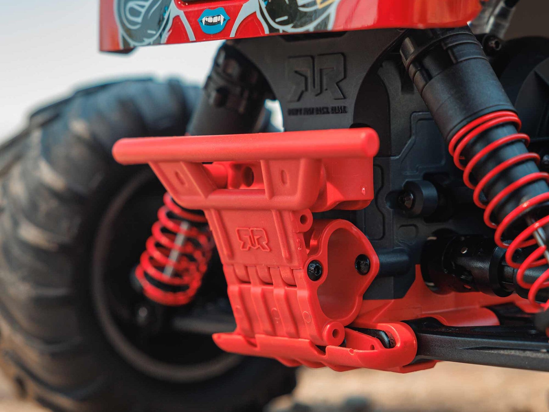 Arrma Gorgon 2Wd Mt 1/10 RTR Smart W/8.4V Batt/Usb Charger Red C-ARA3230ST2