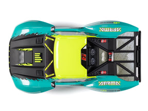 Arrma 1/10 FURY 223S BLX 4X2 SCT RTR with DSC Green C-ARA3521T2