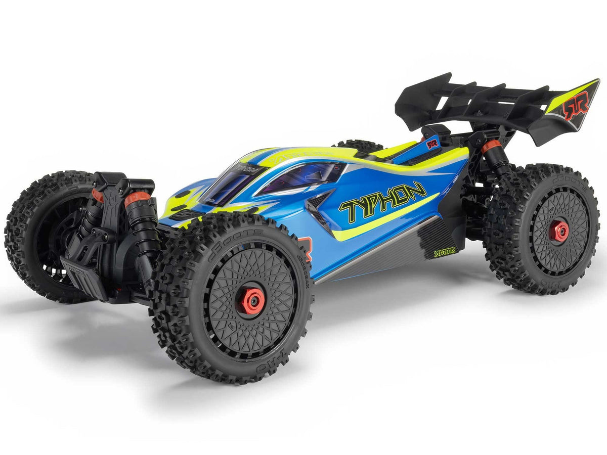 Arrma 1/8 TYPHON MEGA 665 4X4 RTR Buggy - In Blue (C-ARA4206V4T1)