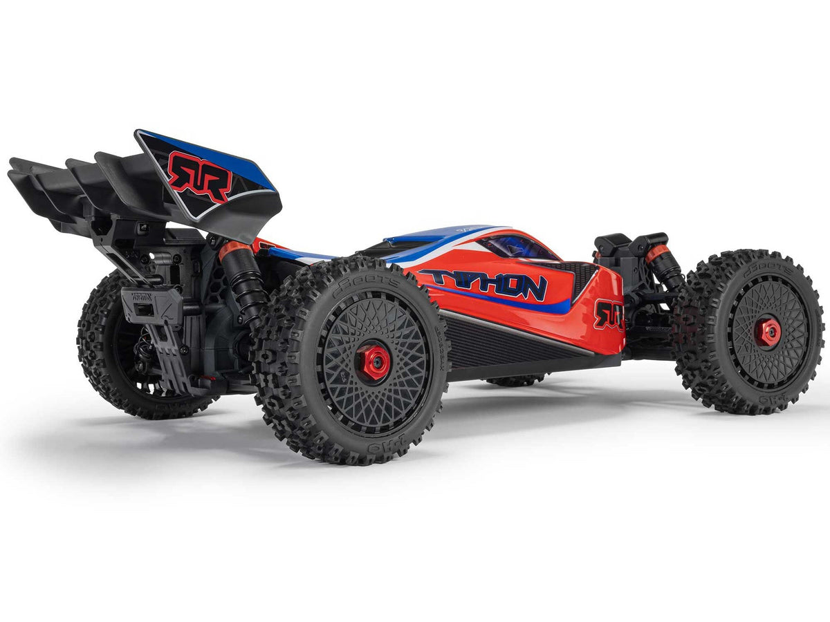 Arrma 1/8 TYPHON MEGA 665 4X4 RTR Buggy - In Red (C-ARA4206V4T3)