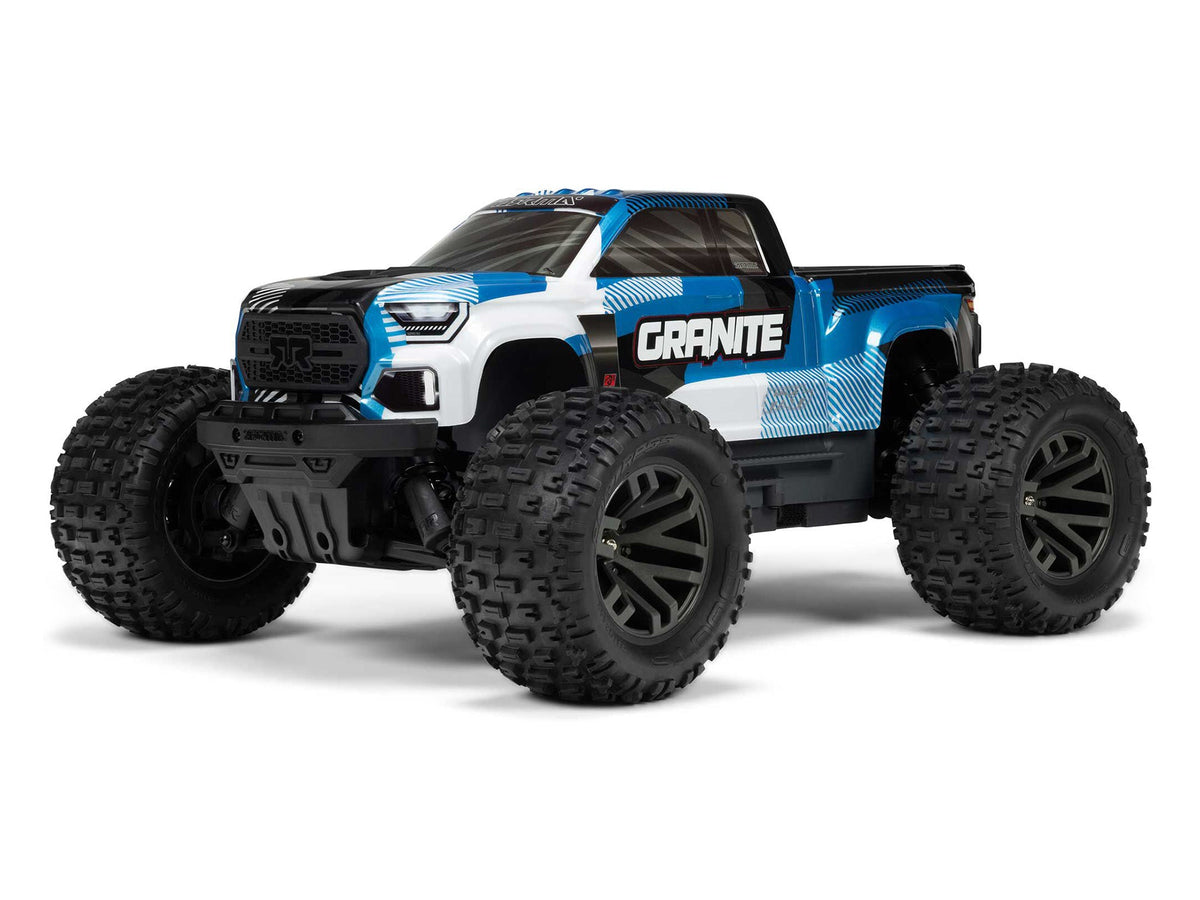 Arrma 1/10 GRANITE 223S DSC 4X4 RTR Brushless Monster Truck - Blue C-ARA4302V4T1