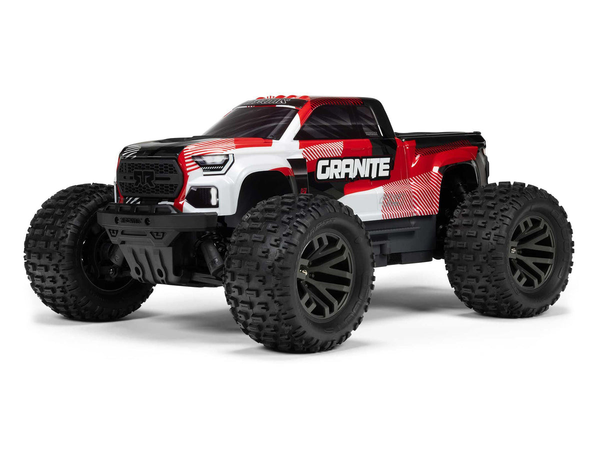 Arrma 1/10 GRANITE 223S DSC 4X4 RTR Brushless Monster Truck - Red C-ARA4302V4T2