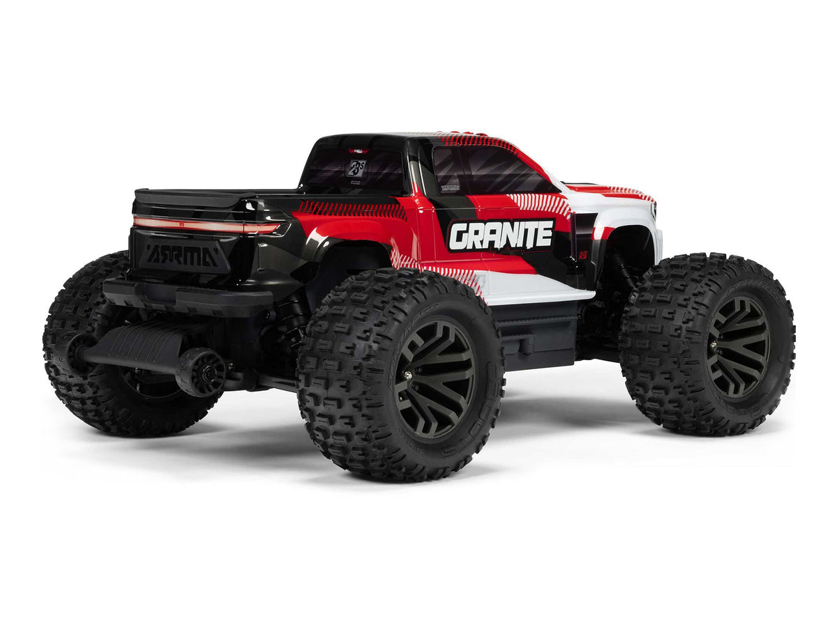 Arrma 1/10 GRANITE 223S DSC 4X4 RTR Brushless Monster Truck - Red C-ARA4302V4T2