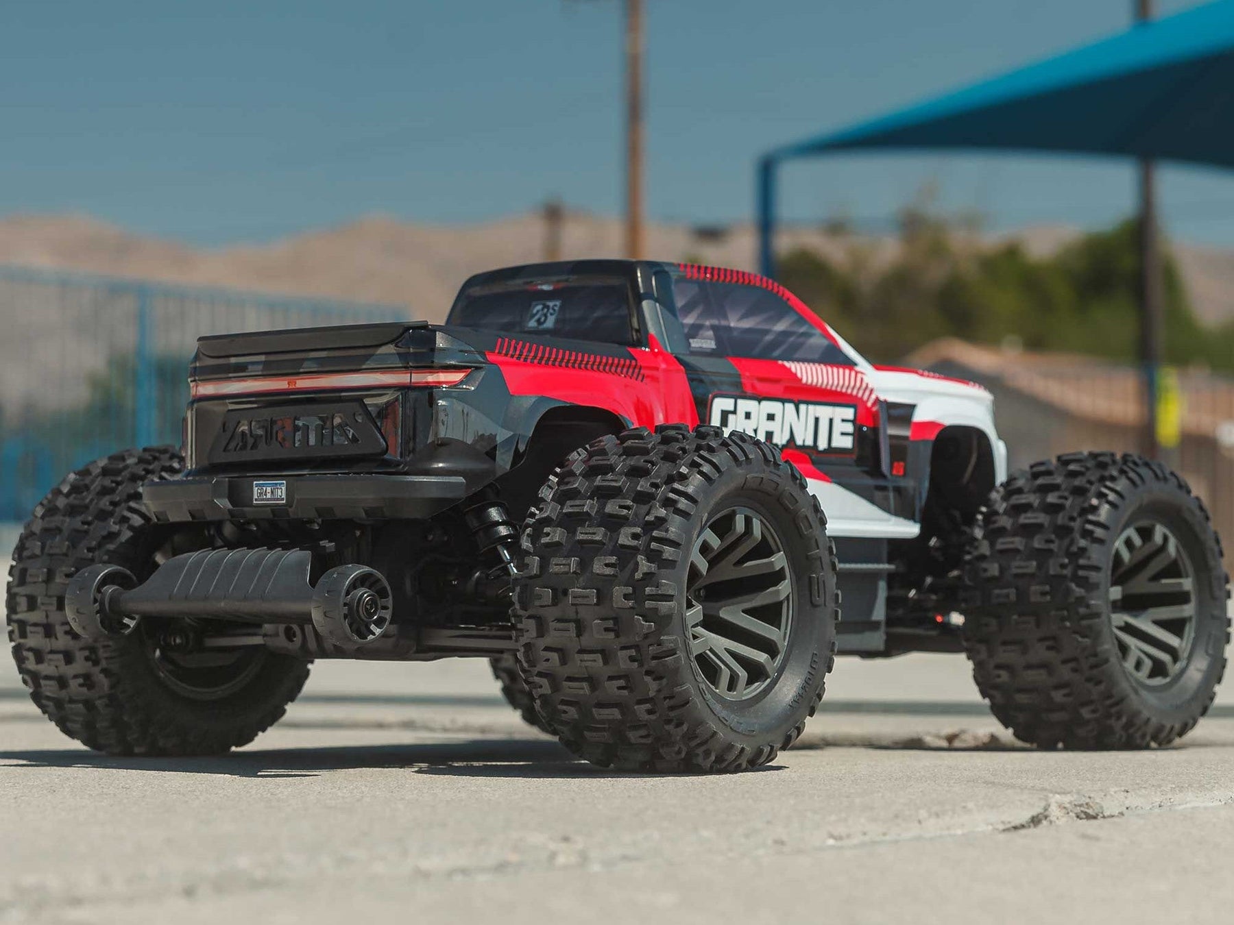 Arrma 1/10 GRANITE 223S DSC 4X4 RTR Brushless Monster Truck - Red C-ARA4302V4T2