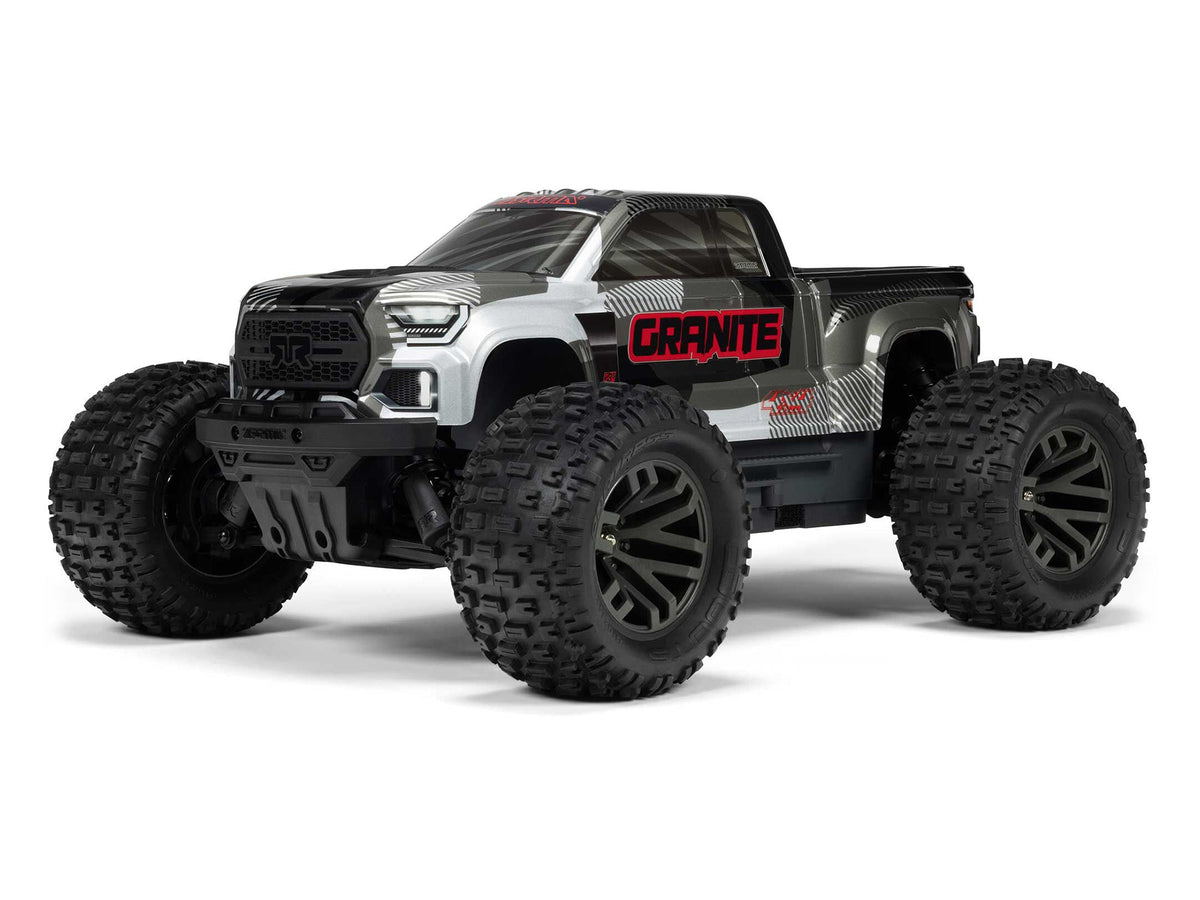 Arrma 1/10 GRANITE 223S DSC 4X4 RTR Brushless Monster Truck - Gun Metal C-ARA4302V4T3