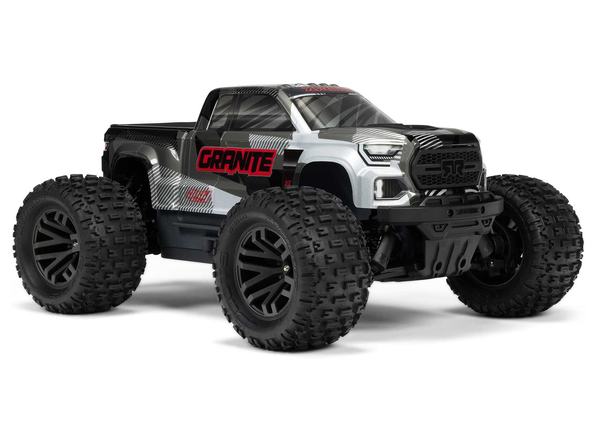 Arrma 1/10 GRANITE 223S DSC 4X4 RTR Brushless Monster Truck - Gun Metal C-ARA4302V4T3