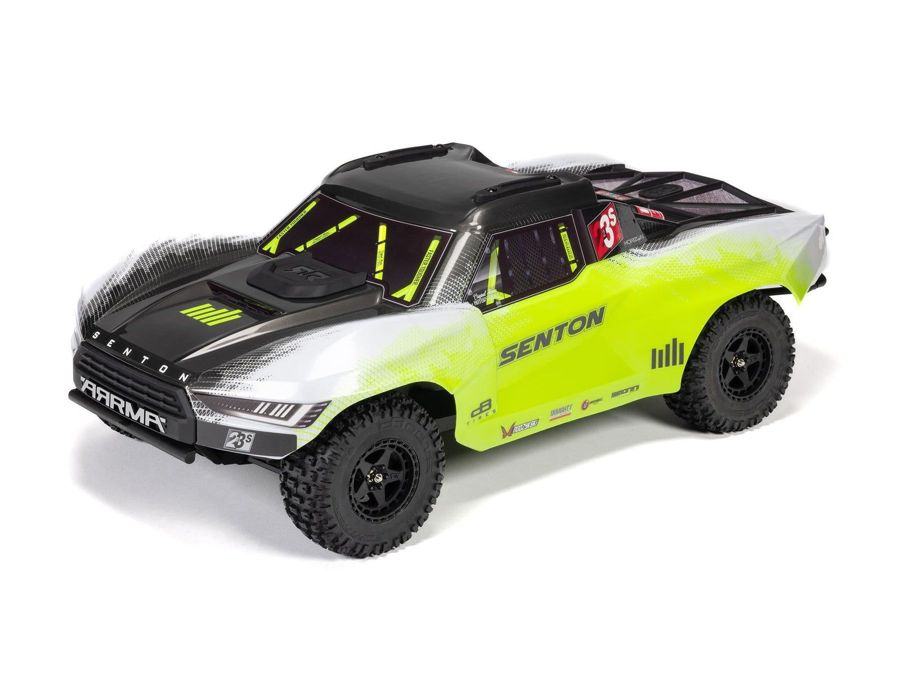 Arrma 1/10 SENTON 223S BLX 4X4 SCT RTR with DSC Yellow/Gunmetal C-ARA4303V4T1