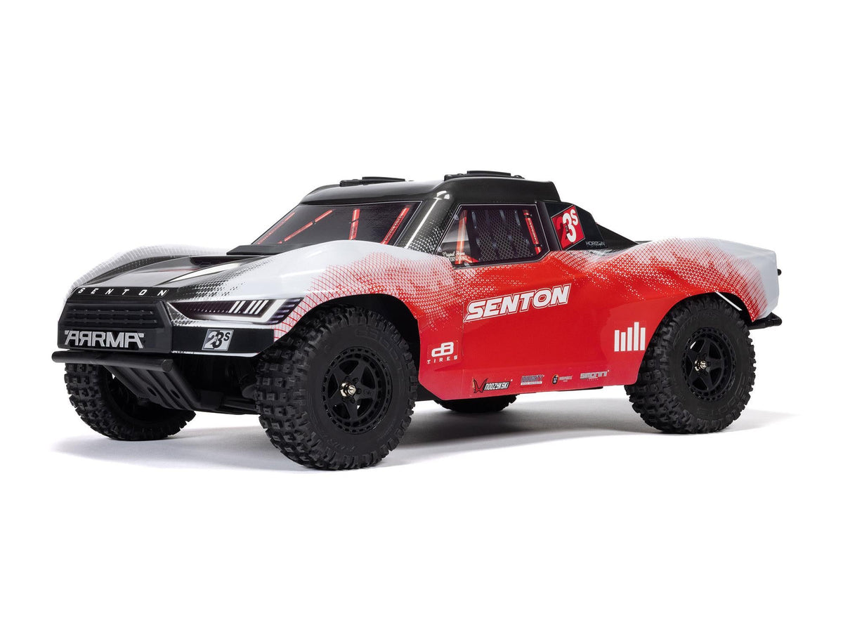 Arrma 1/10 SENTON 223S BLX 4X4 SCT RTR with DSC Red/Gunmetal C-ARA4303V4T2