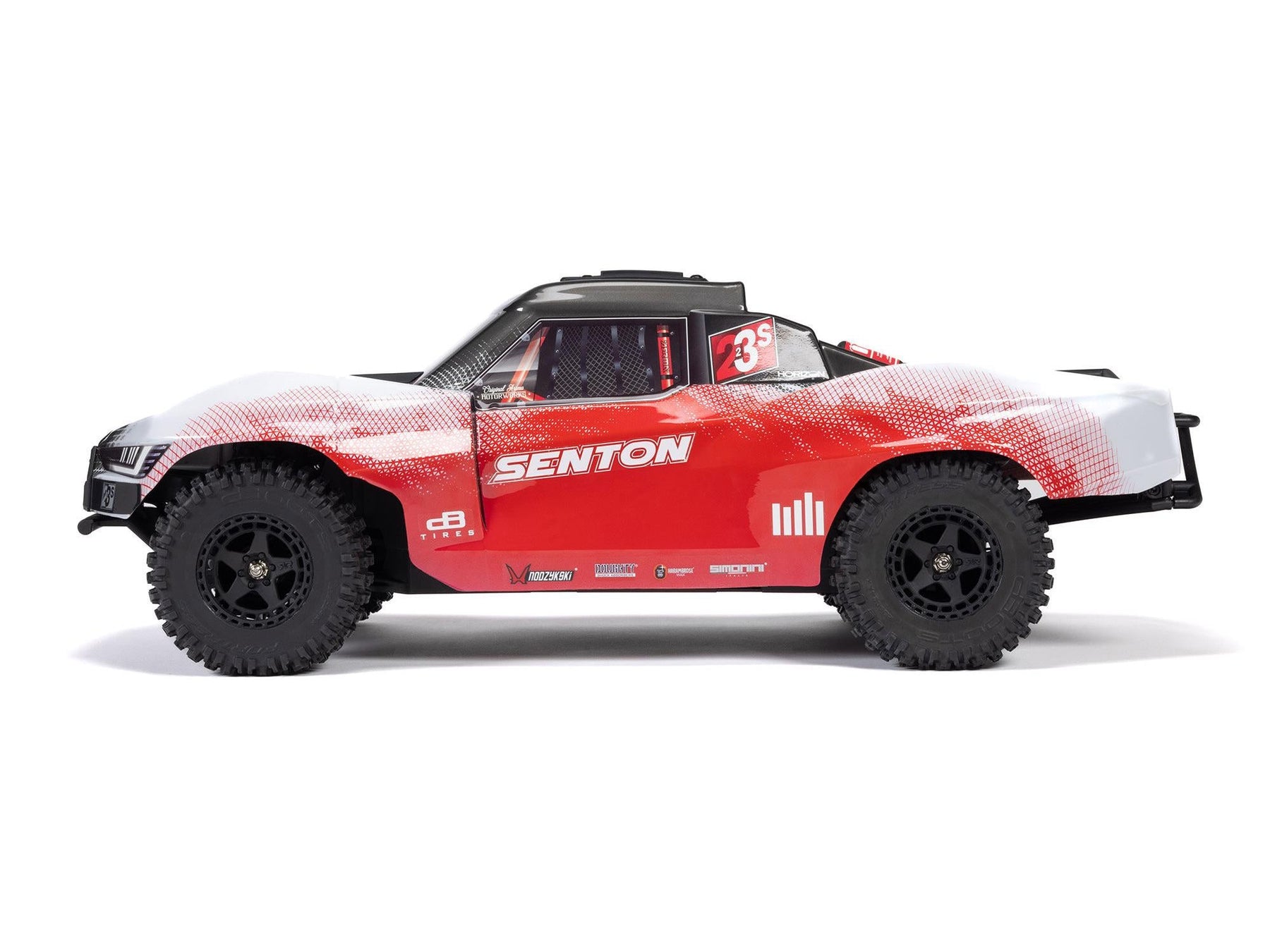 Arrma 1/10 SENTON 223S BLX 4X4 SCT RTR with DSC Red/Gunmetal C-ARA4303V4T2