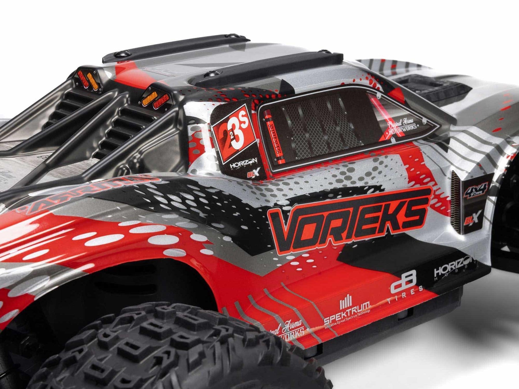 1/10 VORTEKS 223S BLX 4X4 Stadium Truck RTR with DSC Red C-ARA4305V4T1