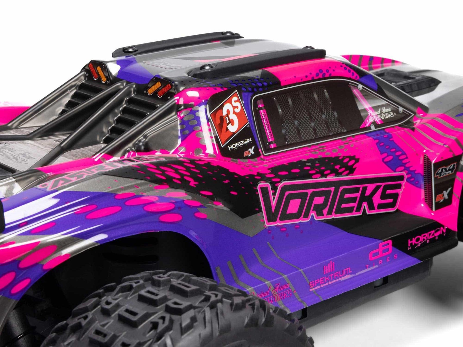 1/10 VORTEKS 223S BLX 4X4 Stadium Truck RTR with DSC Purple C-ARA4305V4T3