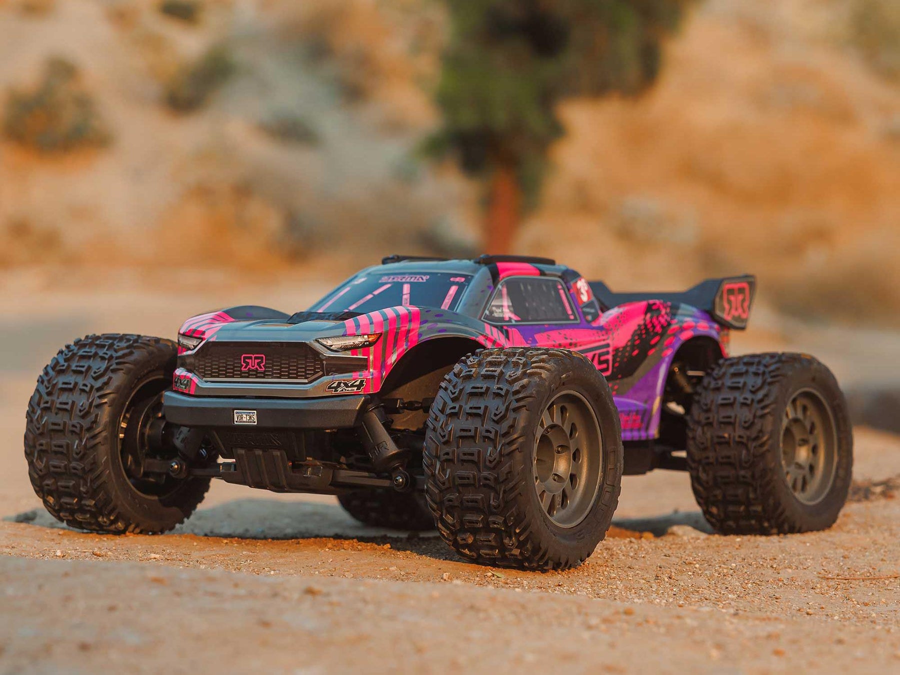 1/10 VORTEKS 223S BLX 4X4 Stadium Truck RTR with DSC Purple C-ARA4305V4T3