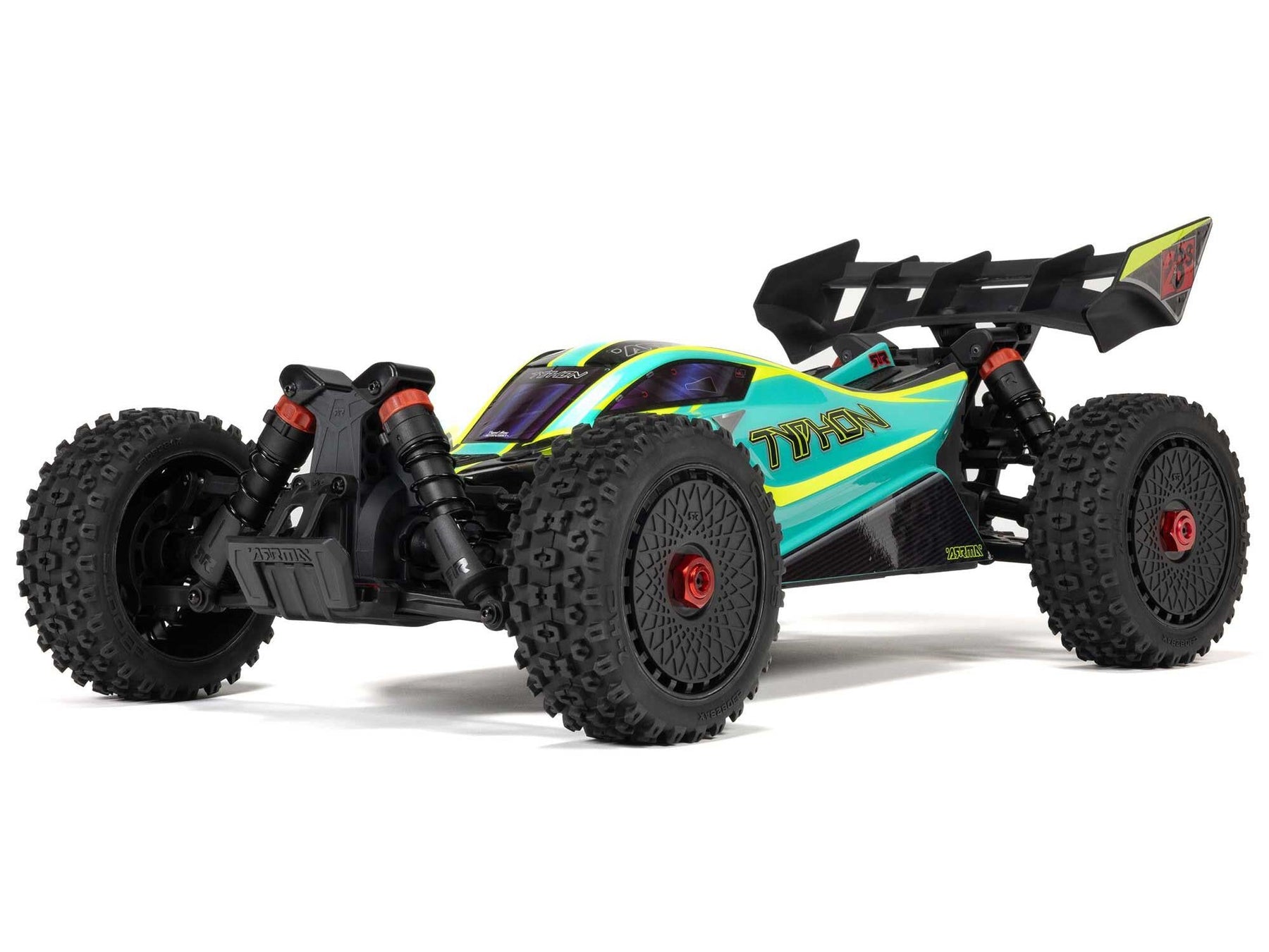 Arrma 1/8 TYPHON 223S BLX 4X4 Buggy RTR with DSC Green C-ARA4306V4T1
