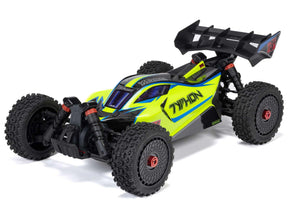 Arrma 1/8 TYPHON 223S BLX 4X4 Buggy RTR with DSC Yellow C-ARA4306V4T2