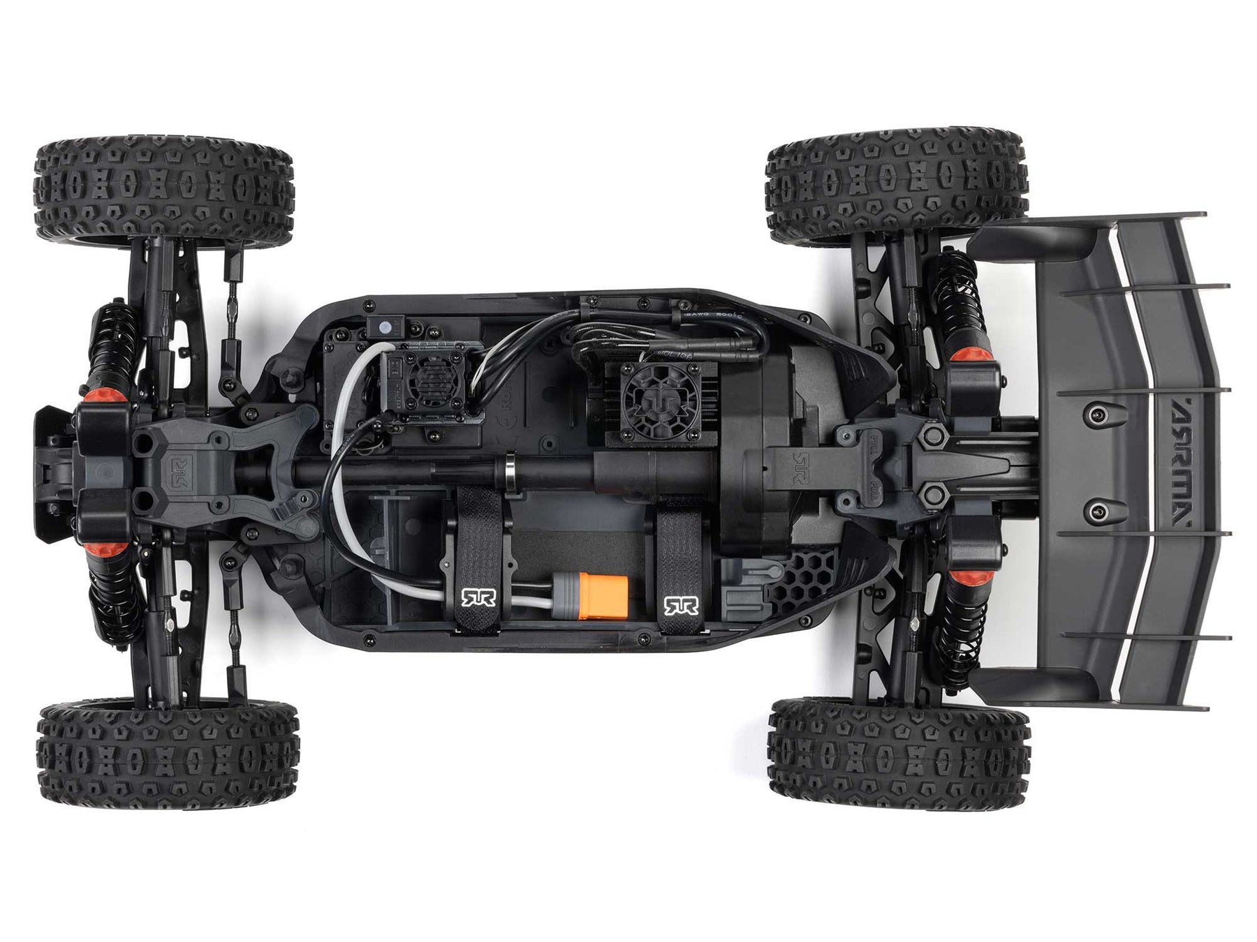 Arrma 1/8 TYPHON 223S BLX 4X4 Buggy RTR with DSC Yellow C-ARA4306V4T2