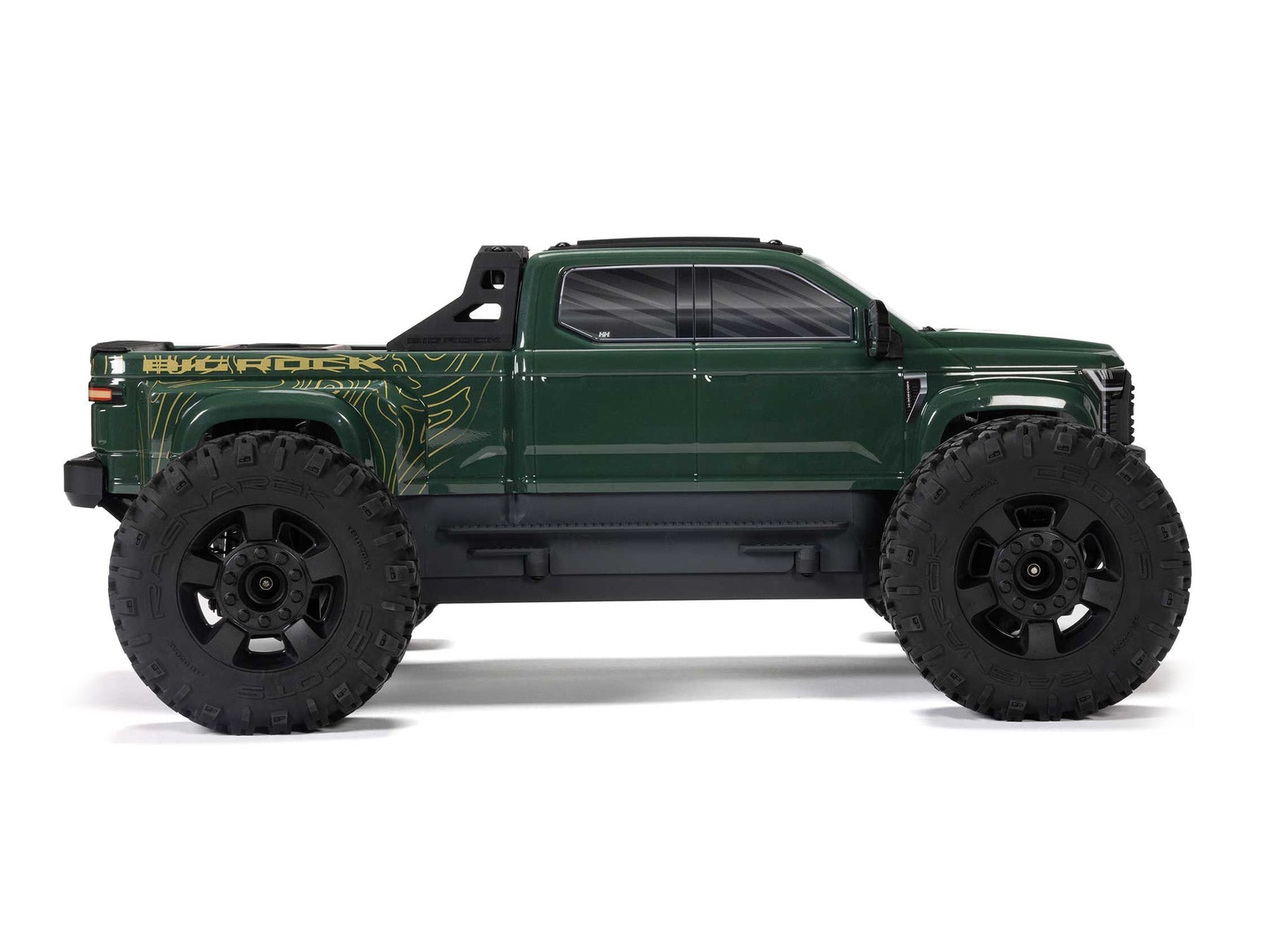 Arrma 1/10 BIG ROCK 223S DSC 4X4 RTR Monster Truck - Dark Green C-ARA4312V4T2