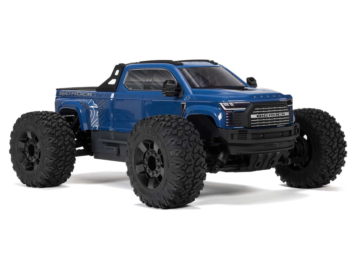 Arrma 1/10 BIG ROCK 223S DSC 4X4 RTR Monster Truck - Blue C-ARA4312V4T3