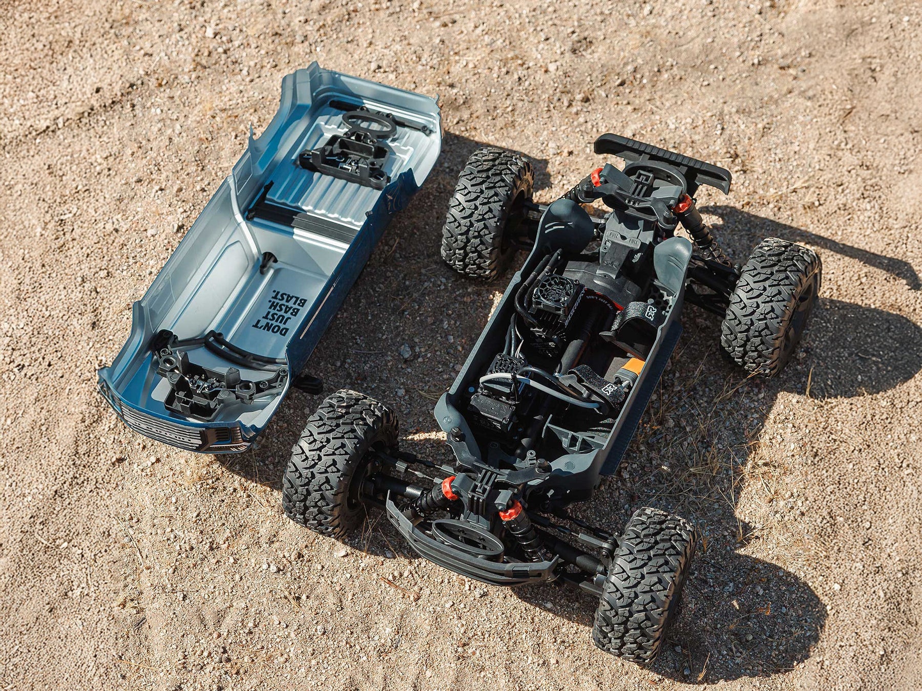 Arrma 1/10 BIG ROCK 223S DSC 4X4 RTR Monster Truck - Blue C-ARA4312V4T3