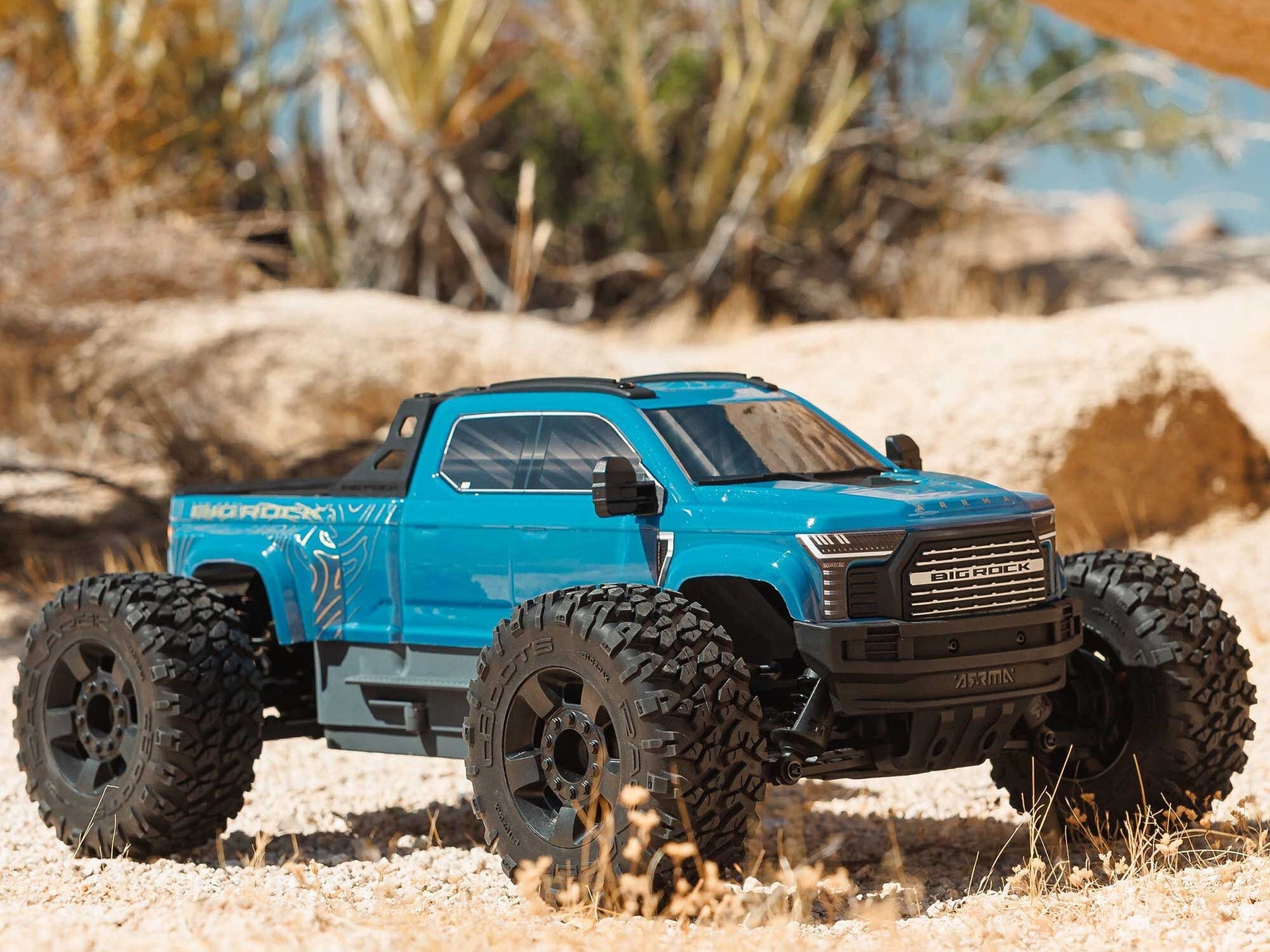 Arrma 1/10 BIG ROCK 223S DSC 4X4 RTR Monster Truck - Blue C-ARA4312V4T3
