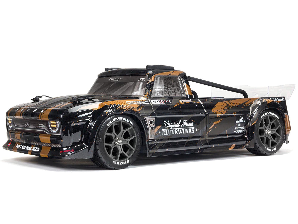 Arrma 1/8 Infraction 4X4 3S Blx 4Wd All-Road Street Bash Resto-Mod C-ARA4315V3T1