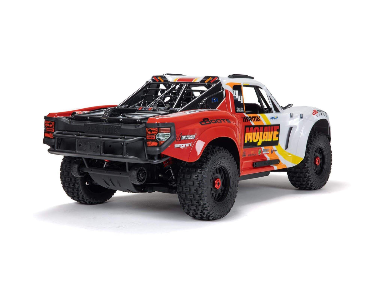 1/8 Mojave 4x4 4S BLX Centre Diff Desert Truck RTR, White C-ARA4404T1