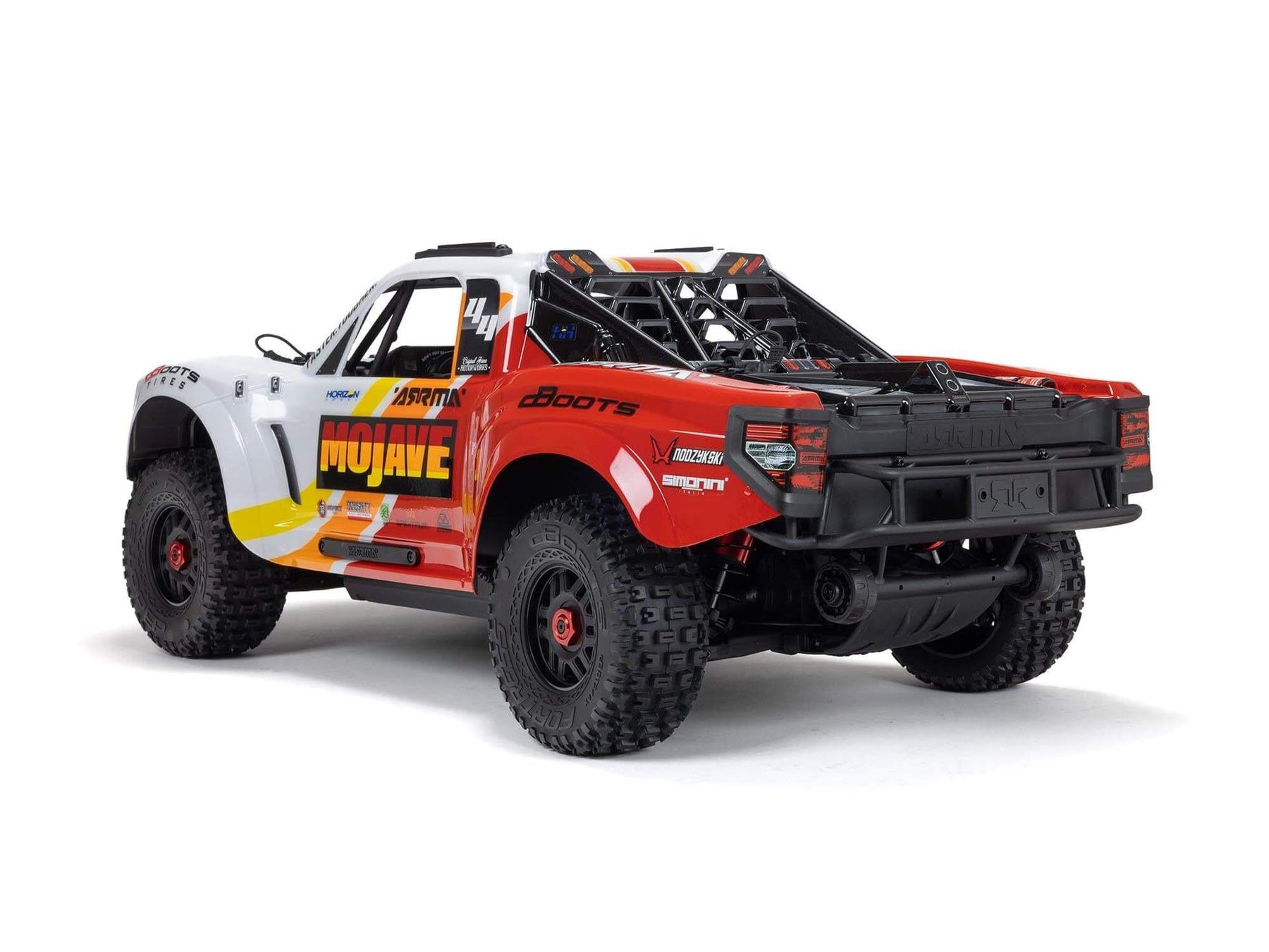 1/8 Mojave 4x4 4S BLX Centre Diff Desert Truck RTR, White C-ARA4404T1