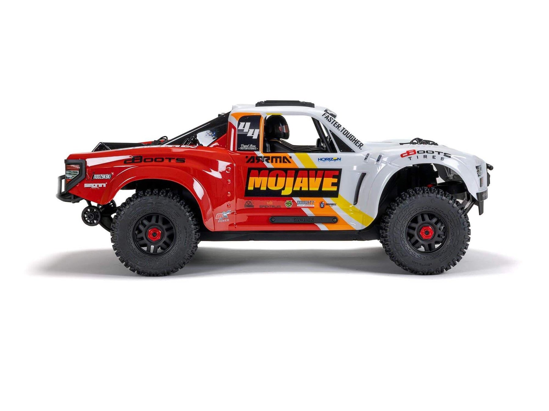 1/8 Mojave 4x4 4S BLX Centre Diff Desert Truck RTR, White C-ARA4404T1