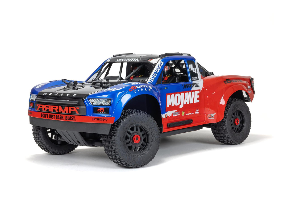 1/8 Mojave 4x4 4S BLX Centre Diff Desert Truck RTR, Blue C-ARA4404T2