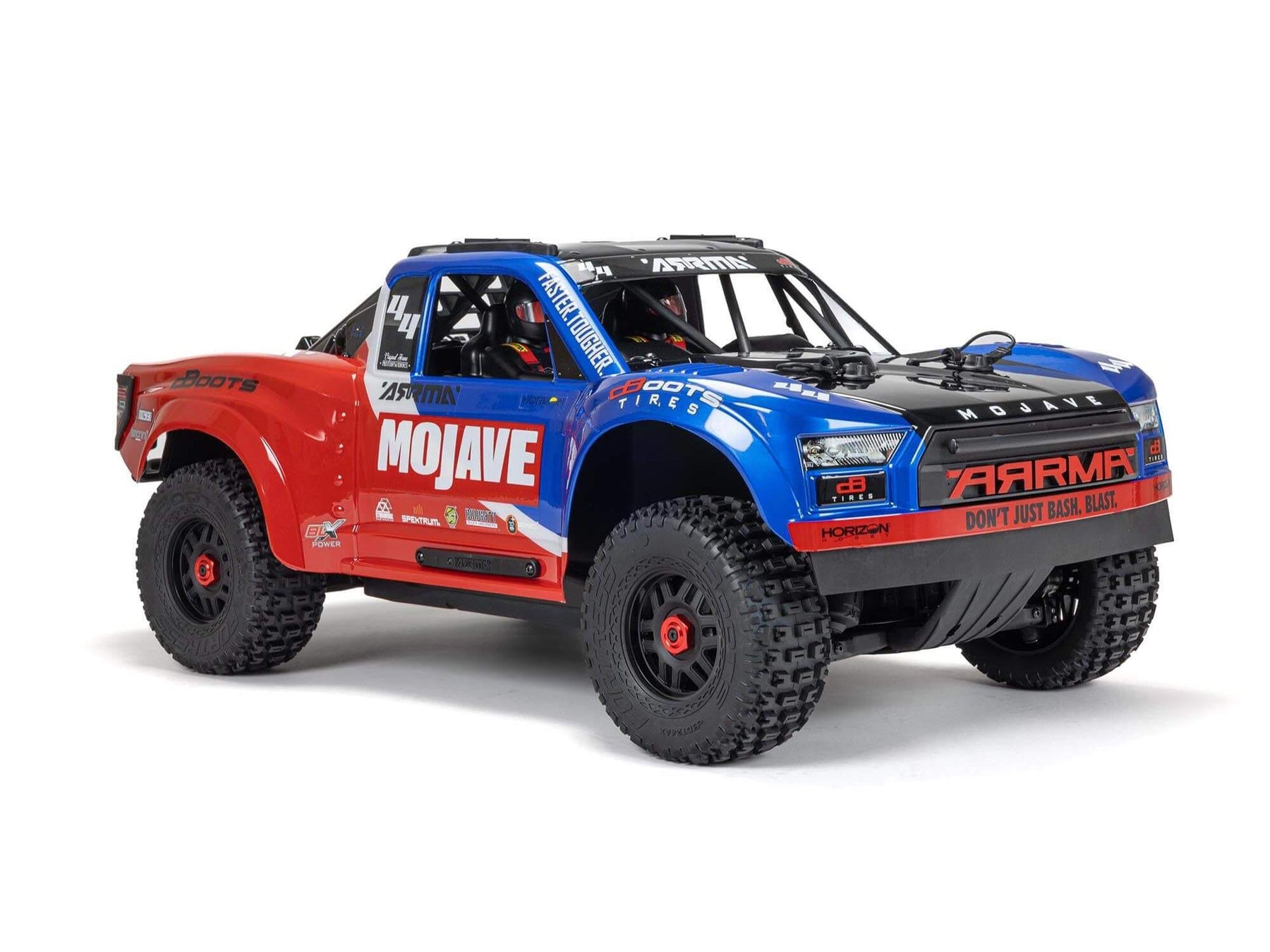 1/8 Mojave 4x4 4S BLX Centre Diff Desert Truck RTR, Blue C-ARA4404T2