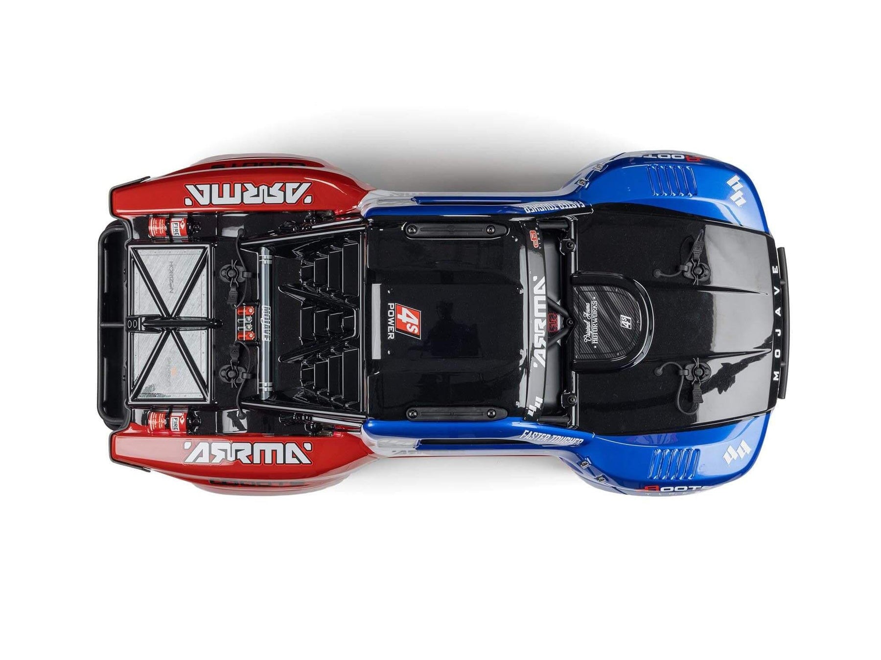 1/8 Mojave 4x4 4S BLX Centre Diff Desert Truck RTR, Blue C-ARA4404T2