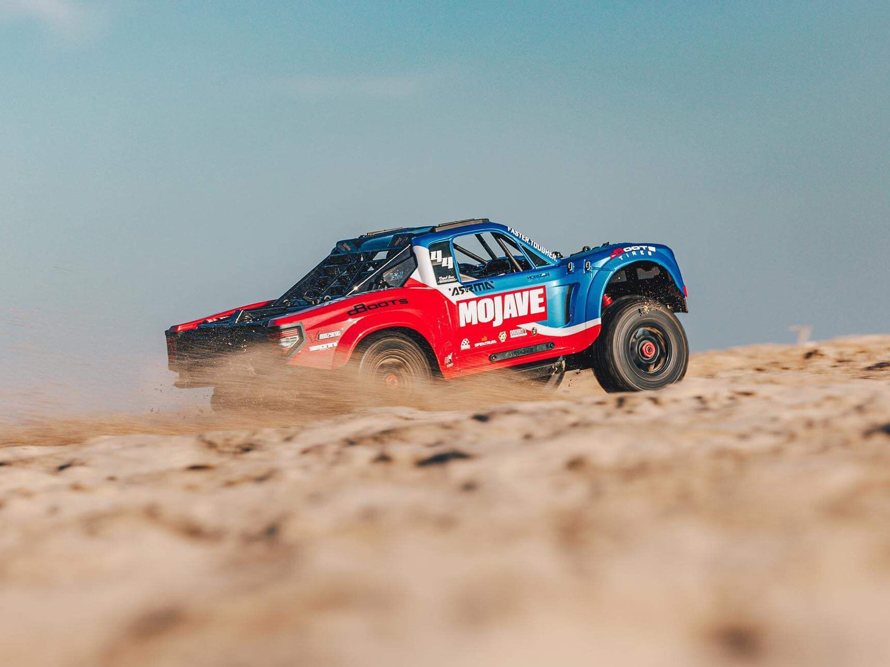 1/8 Mojave 4x4 4S BLX Centre Diff Desert Truck RTR, Blue C-ARA4404T2