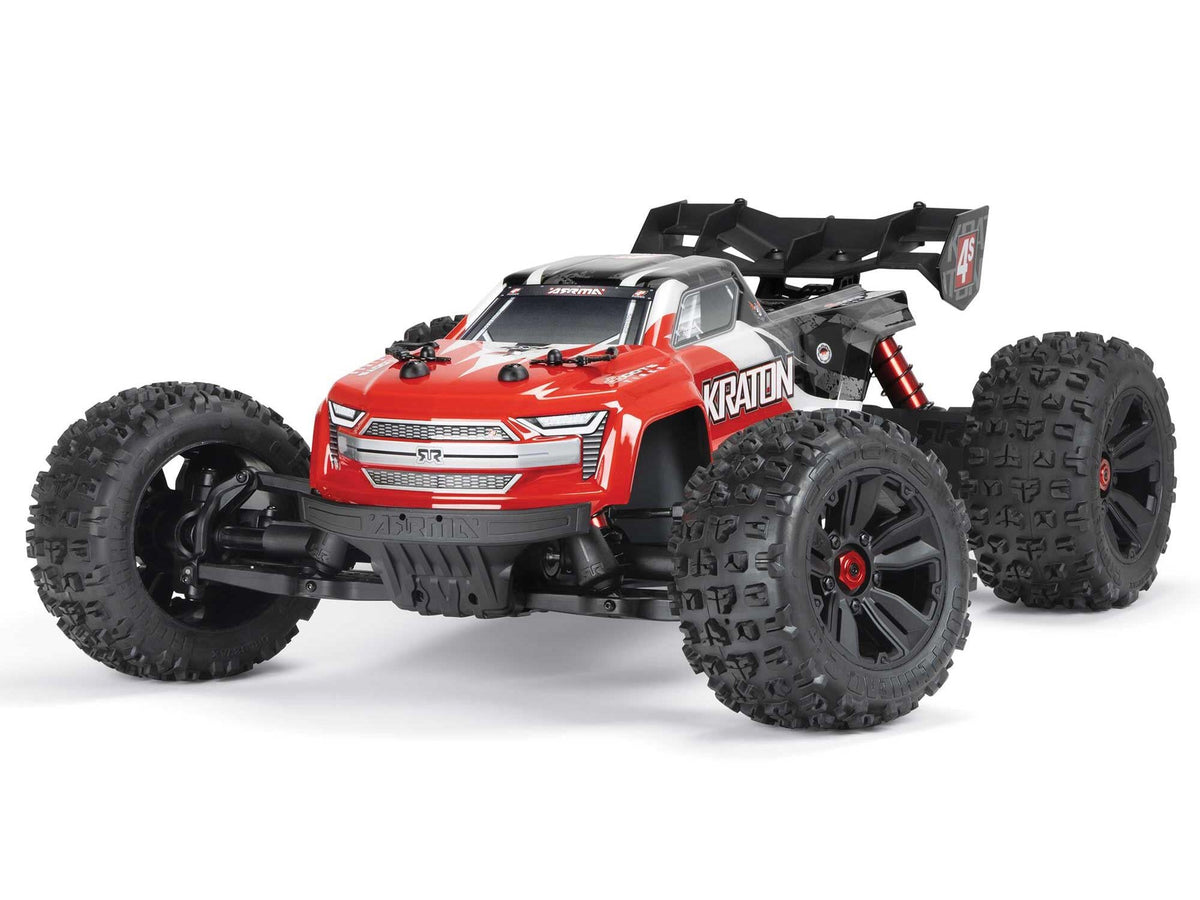 Arrma 1/10 Kraton 4X4 4S Blx Centre Diff Speed Mt (Red) C-ARA4408V2T3