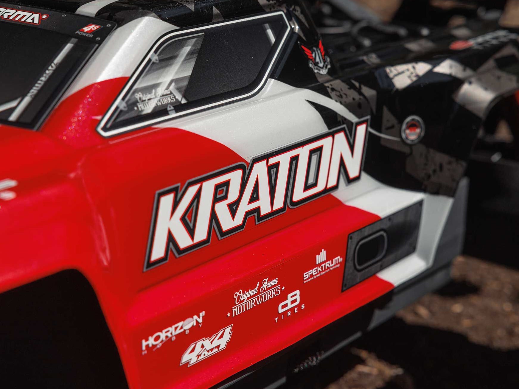 Arrma 1/10 Kraton 4X4 4S Blx Centre Diff Speed Mt (Red) C-ARA4408V2T3