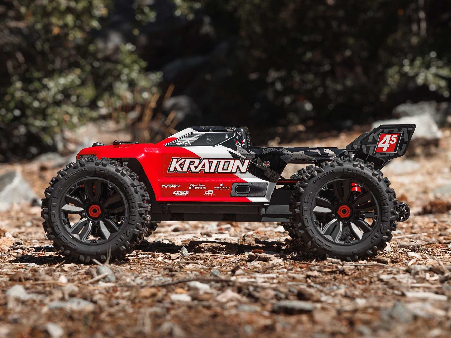 Arrma 1/10 Kraton 4X4 4S Blx Centre Diff Speed Mt (Red) C-ARA4408V2T3
