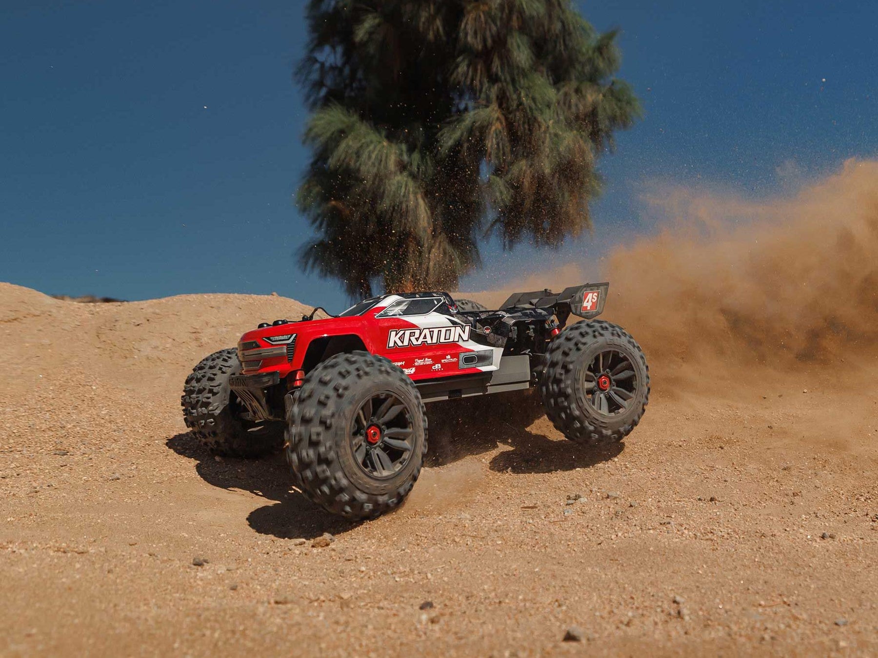 Arrma 1/10 Kraton 4X4 4S Blx Centre Diff Speed Mt (Red) C-ARA4408V2T3