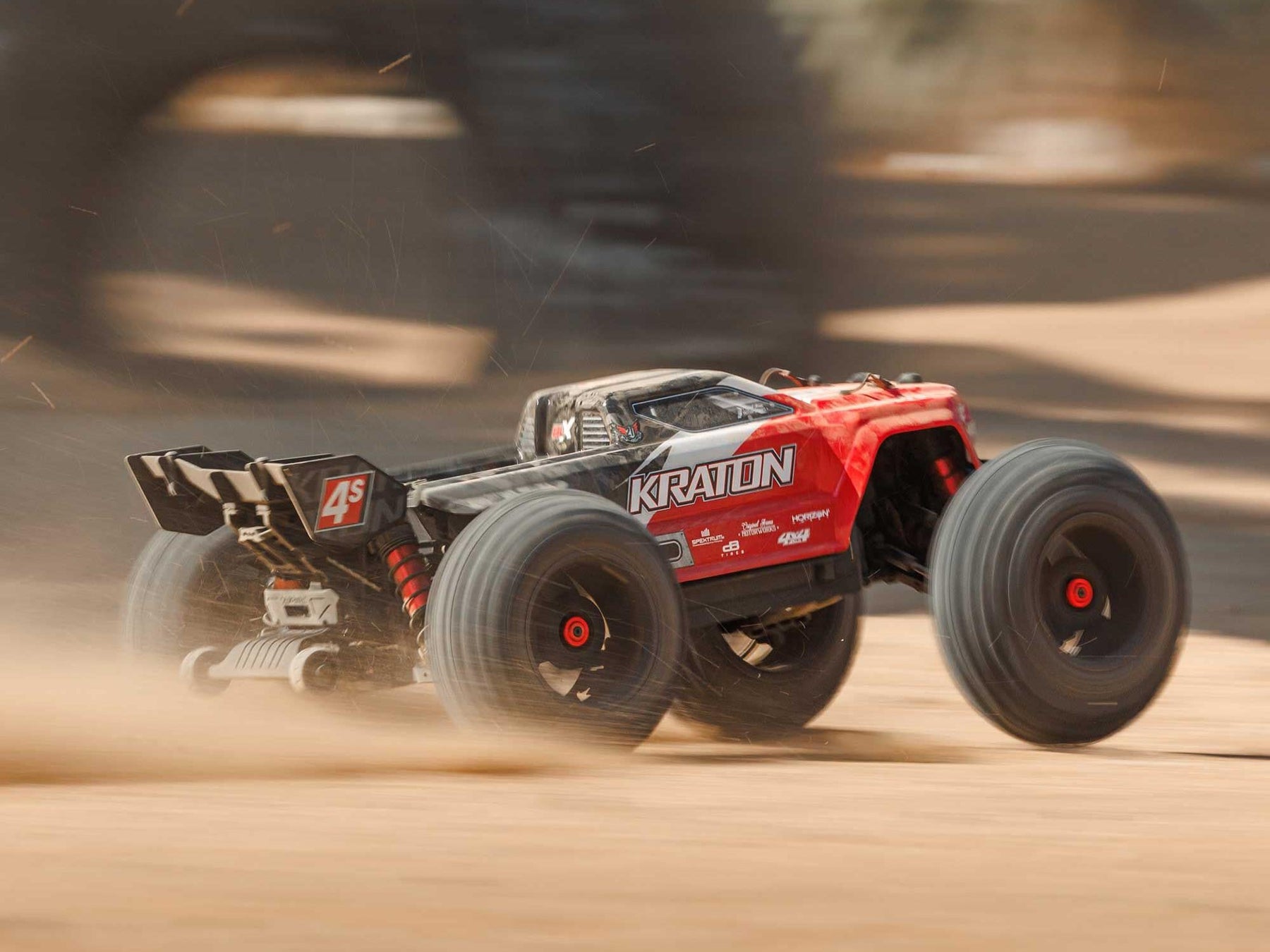 Arrma 1/10 Kraton 4X4 4S Blx Centre Diff Speed Mt (Red) C-ARA4408V2T3