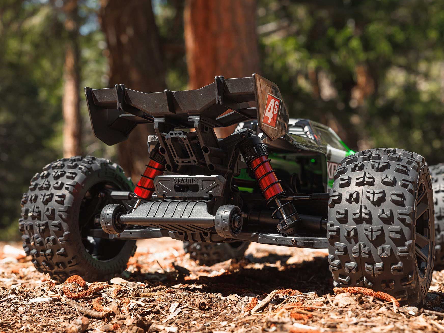 Arrma 1/10 Kraton 4X4 4S Blx Centre Diff Speed Mt (Green) C-ARA4408V2T4