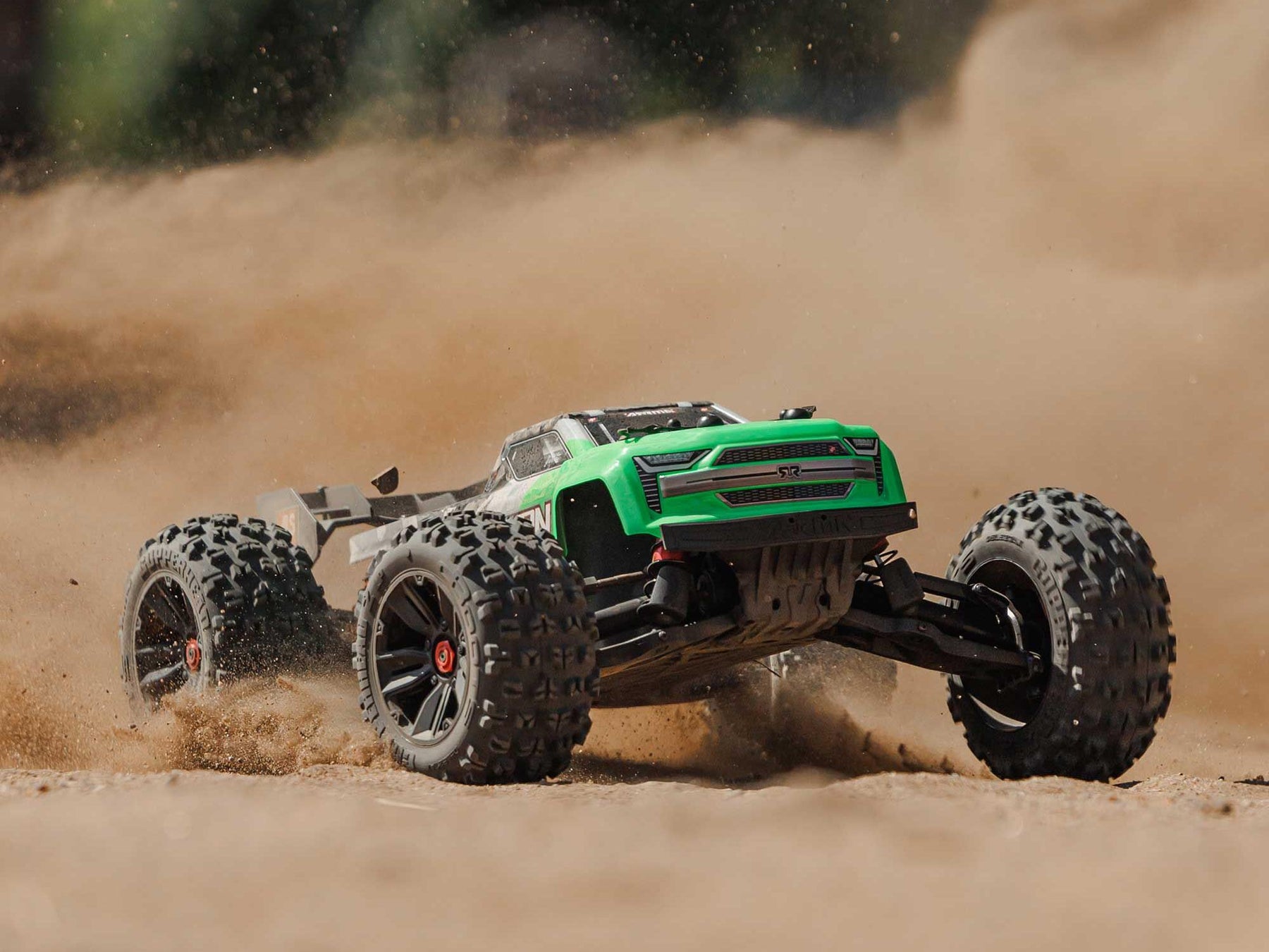 Arrma 1/10 Kraton 4X4 4S Blx Centre Diff Speed Mt (Green) C-ARA4408V2T4